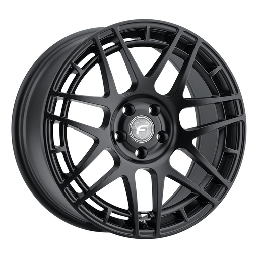 [F16288551P38] 18x8.5 F14C Semi Concave 5x110 ET38 BS6.25 Satin Black 65.1