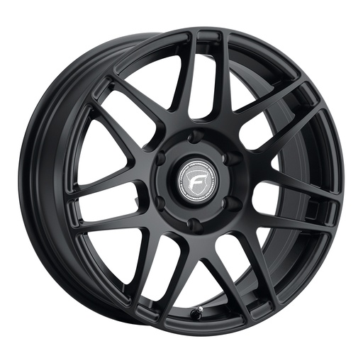 [F1727C097N12] 17x5.0 F14 Drag 6x115 ET-12 BS2.5 Satin Black 78