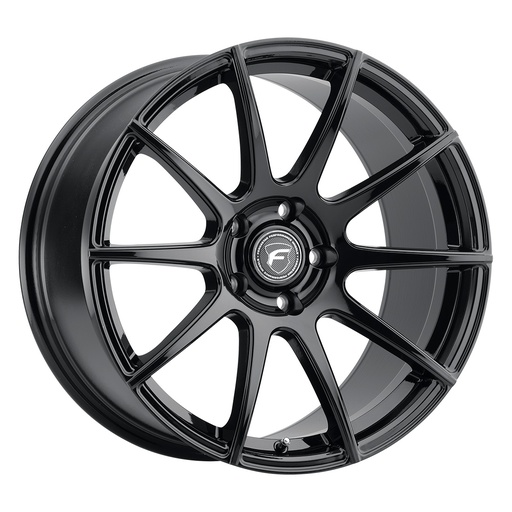 [F20190062P30] 19x10 CF10 DC 5x120.65 ET30 BS6.7 Gloss Black 70.3