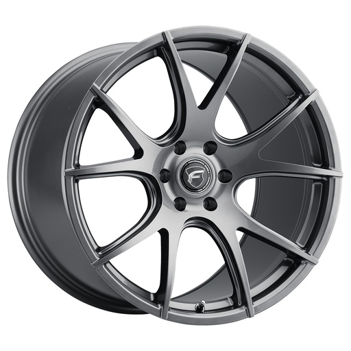 [F22391176P43] 19x11 CF5V 6x114.3 ET43 BS 7.7 Gloss Anthracite 71.5