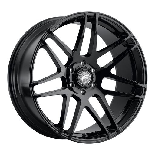 [F25120084P30] 22x10 X14 6x139.7 ET30 BS 6.68 Gloss Black 106.1