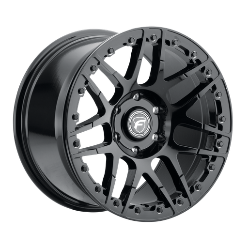 [F28170089P42] 17x10 F14 Beadlock 6x135 ET42 BS 7.15 Gloss Black 87.1