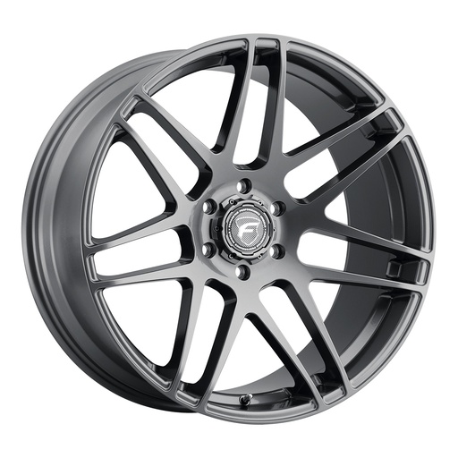 [F35320084P15] 22x10 X14 6x139.7 ET15 BS 6.09 Gloss Anthracite 106.1