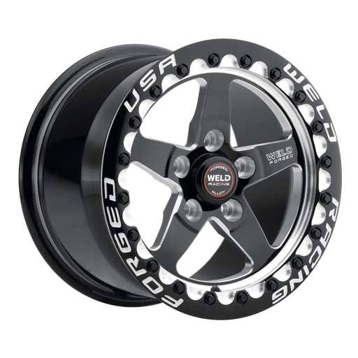 [RS071I8B11P01371P0130MC0] 15x11 SM71 5x115 BS 6.5 (13mm) SO P013 Hub 78.1 GBM + POL CON SBL M/T Black (BL GB)