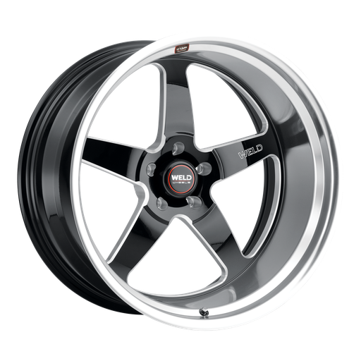 [S10428563500] 22x8.5 Ventura 5x120.65 ET06 BS5.00 Gloss BLK MIL DIA 78.1