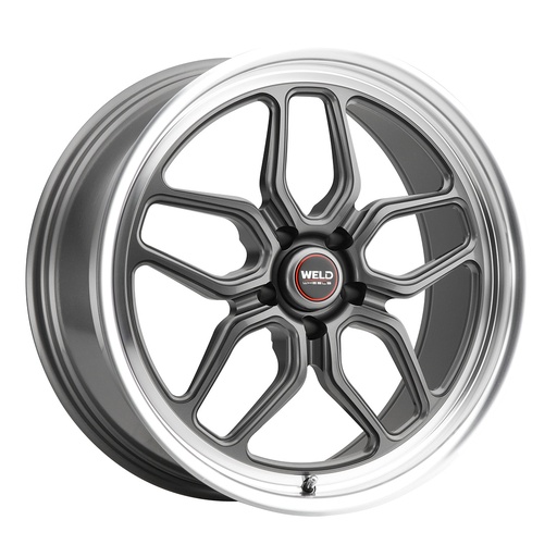 [S10800565P50] 20x10.5 Laguna 5x114.3 ET50 BS7.75 Gloss GUN Diamond Lip 72.56