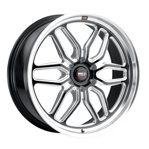 [S10929589P25] 22x9.5 Laguna 6 6x135 ET25 BS 6.23 Gloss BLK MIL DIA 87.1