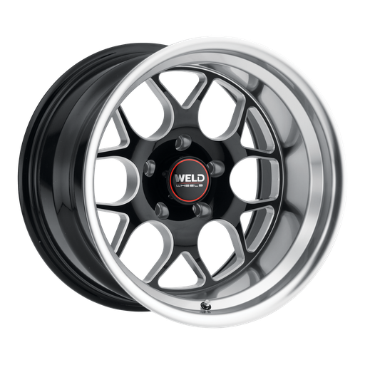 [S11080062P28] 18x10 Solana 5x120.65 ET28 BS 6.6 Gloss BLK MIL DIA 70.3