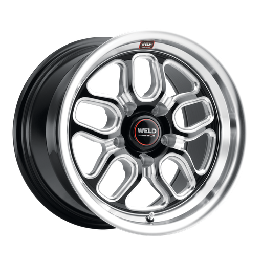 [S152B0071P22] 15x10 Laguna Drag 5x115 ET22 BS6.4 Gloss BLK MIL DIA 78.1