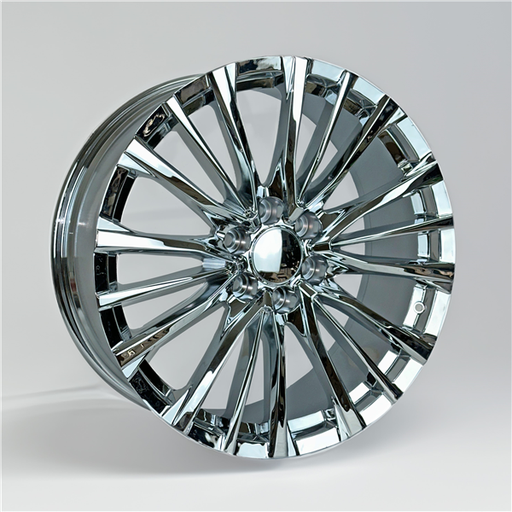 [2143241047+31C] 2143 CHVY, GM, CADILAC REPLICA 24X10+31 6X139.7 C.B 78.10 CHROME