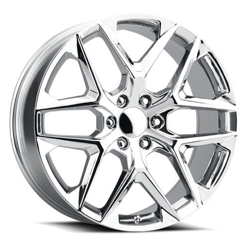 [2142241047+31C] 2142 REPLICA 24X10+31 6X139.7 C.B 78.10 CHROME