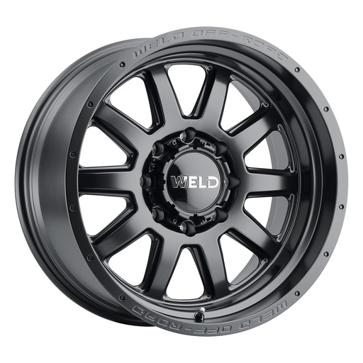 [W10109082501] 20x9 Stealth  8x165.1  ET00 BS 5.01 Satin BLK 125.1