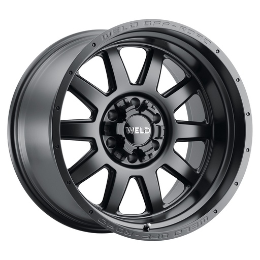 [W10109098551] 20x9 Stealth  6x135 6x139.7 ET13 BS 5.51 Satin BLK 106.1