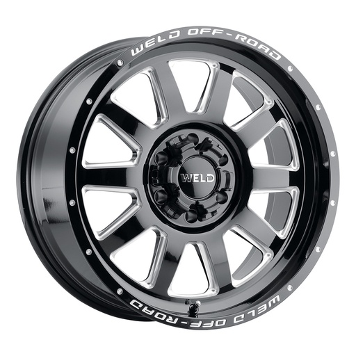 [W10289098501] 18x9 Stealth  6x135 6x139.7 ET00 BS 5.00 Gloss BLK MIL 106.1