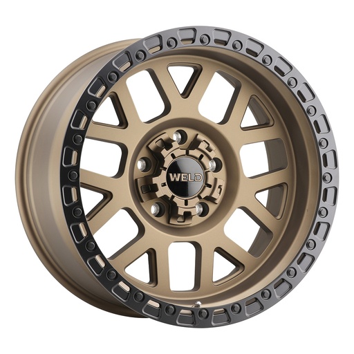 [W11579026500] 17x9 Cinch 5x114.3 5x127 ET00 BS5.00 Satin BRZ / Satin BLK 78.1