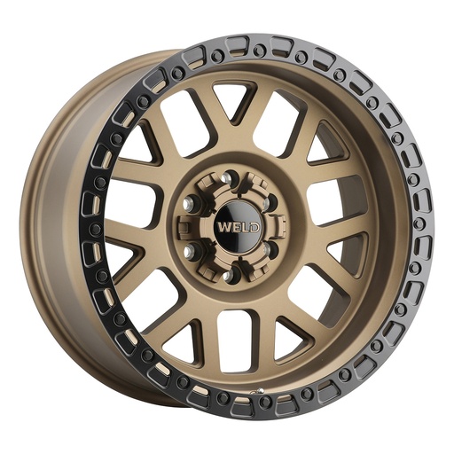[W11579098450] 17x9 Cinch 6x135 6x139.7 ET-12 BS4.50 Satin BRZ / Satin BLK 106.1