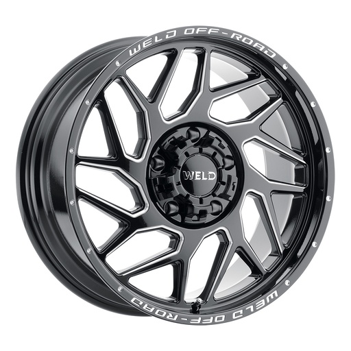 [W11700057600] 20x10 Fulcrum 5x127 5x139.7 ET13 BS6.00 Gloss BLK MIL 87.1