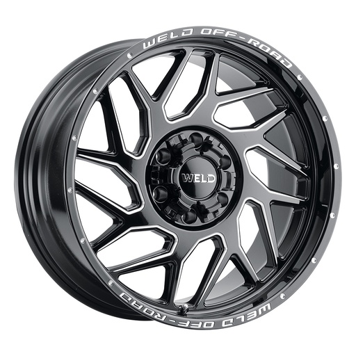 [W11700098475] 20x10 Fulcrum 6x135 6x139.7 ET-18 BS4.75 Gloss BLK MIL 106.1