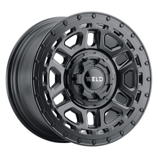 [W11922098475] 22x12 Crux 6x135 6x139.7 ET-44 BS 4.75 Satin BLK 106.1