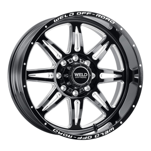[W13200082475] 20x10 Cheyenne 8x165.1  ET-18 BS4.75 Gloss BLK MIL 125.1