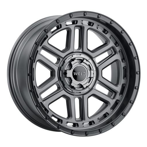 [W22120098475] 22x10 Crux 6x135 6x139.7 ET-18 BS 4.75 Satin GUN / Satin BLK 106.1