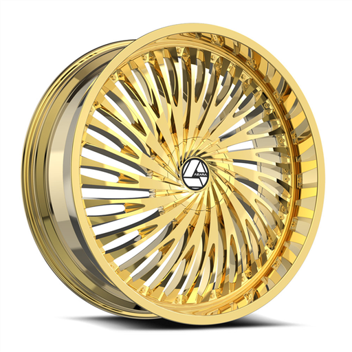 [AZA-52620853635NG] AZARA AZA-526 NANO GOLD 20X8.5 5X112/5X114.3 +35 +74.1 *NC*