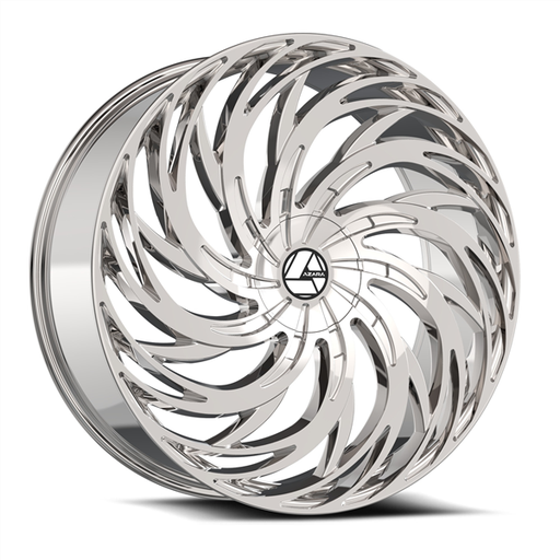 [AZA-53122853638NC] AZARA AZA-531 NANO CHROME 22X8.5 5X112/5X114.3 +35 +74.1 *NC*
