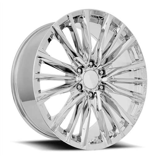 [44229655+28C] CADILLAC REPLICA-44 CHROME 22X9.0 6X139.7 +28 +78.1 **ESCALADE V-STYLE**
