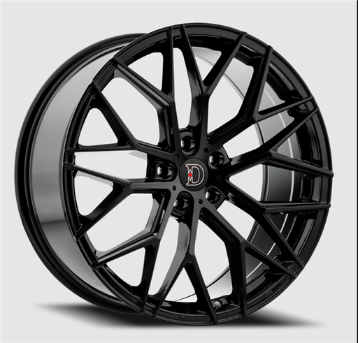 [D07985547+35GB] DEFY D-07 GLOSS BLACK 19X8.5 5X120 +35MM 74.1 CB