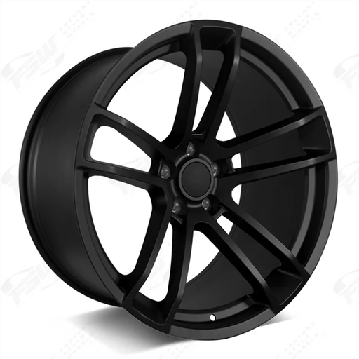 [252011541+22SB] DODGE REPLICA-25 SATIN BLACK 20X11 5X115 +22 +71.6 **SRT WIDEBODY 2**