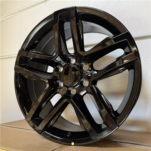 [GM5GB1852+24] GM-5 GLOSS BLACK 18X8.5 6X5.5 +24 +78.1 *AW*