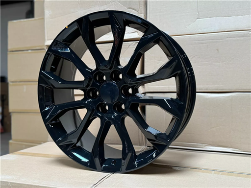 [GM7GB2252+24] GM-7 GLOSS BLACK 22X9.0 6X5.5 +24 +78.1 *AW*