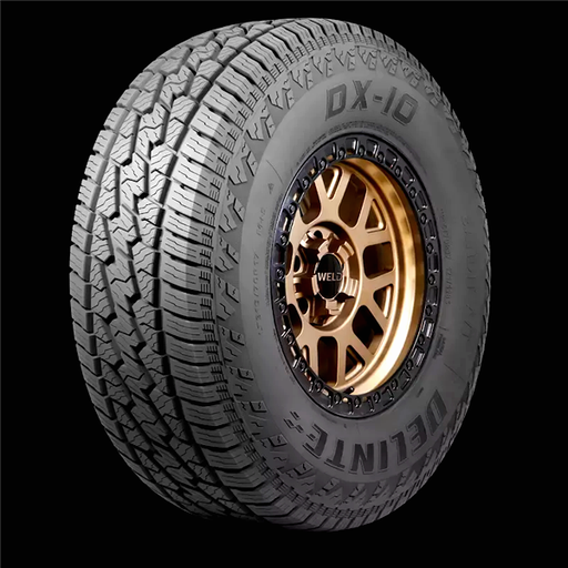 [841623123680] LT285/55R20 DELINTE DX-10 BANDIT A/T 10PLY 122/119S 3PMSF M+S**50K**+ROAD HAZARD