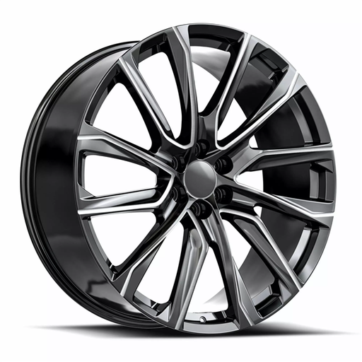 [CAD34-26105031GBM] OE REVOLUTION CAD-34 GLOSS BLACK & MILLED 26X10 6X139.7 +31 78.1 *NC*