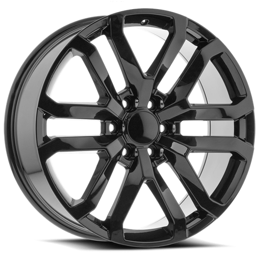 [D37-24105031GB] OE REVOLUTION D-37 GLOSS BLACK 24X10 6X139.7 +31 78.1 *NC*