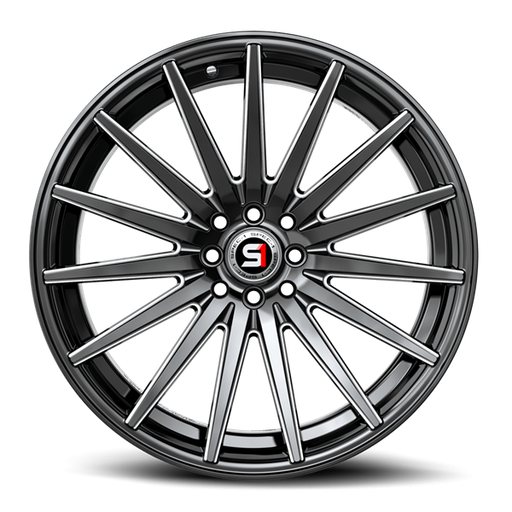 [SP-69188938GBM] SPEC-1 SP-69 18X8 GLOSS BLACK & MILLED 4X100/4X114.3 +38 73.1 *NC*