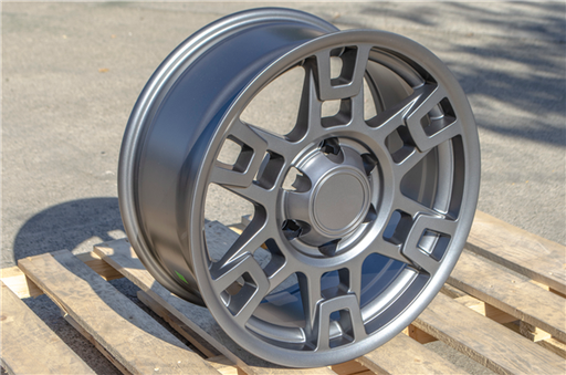 [TR1MG1752+0] TR-1 MATTE GUN METAL 17X9.0 6X5.5 +0 +106.1 *AW*