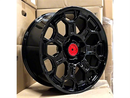 [TR918905150+12GB] TRD TR9 18X9 5X150 +12 110.1 GLOSS BLACK *AW*