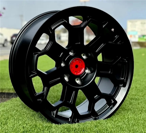 [TR9209061397+12MB] TRD TR9 20X9 6X139.7 +12 106.1 MATTE BLACK *AW*