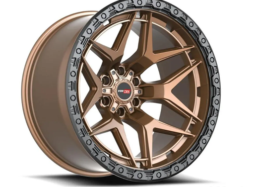 [60318957-12MZBR] VORTEK VRT-603 ATHENO 18X9 MATTE BRONZE WITH BLACK BEAD RING 6X135/6X5.5 -12 106.1 *NC*