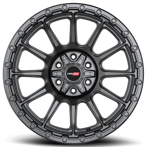 [6062095418MB] VORTEK VRT-606 VULCAN MATTE BLACK 20x9.0 6X120/6X139.7 +18 93.1 *NC*