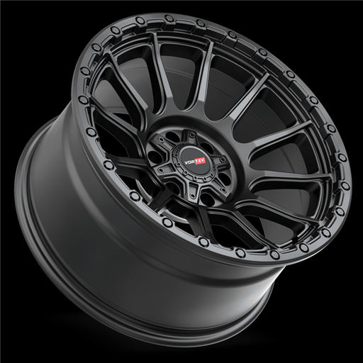 [606179570MB] VORTEX VRT-606 VULCAN MATTE BLACK 17X9 6X135/6X139.7 106.1 *NC*