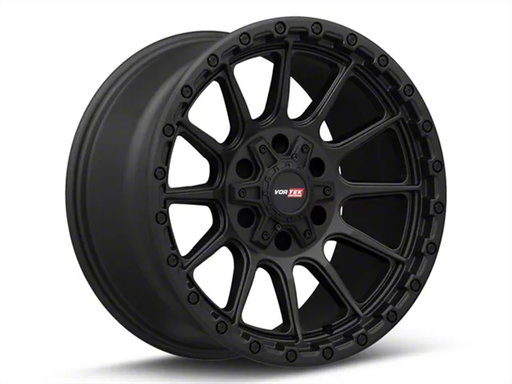 [606179540MB] VORTEX VRT-606 VULCAN MATTE BLACK 17X9.0 6X120/6X139.7 +0 +93.1 *NC*