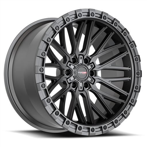 [6081795712MB] VORTEX VRT-608 APOLLO MATTE BLACK 17X9 6X135/6X139.7 +12 106.1 *NC*