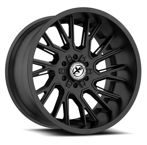 [XF-230221281651180-44SB] XF OFFROAD XF-230 SATIN BLACK 22X12 8X165.1/8X180 -44 125.2 *NC*