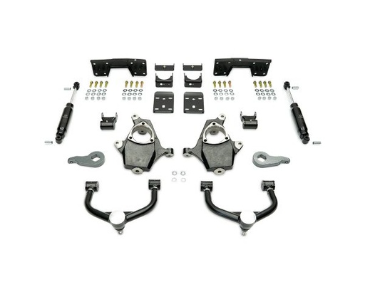 [IHC-GM9906CK-35] 1999-2006 (2007 CLASSIC) GM 4WD 3/5 LOWERING KIT W/ BOLT ON C-NOTCH