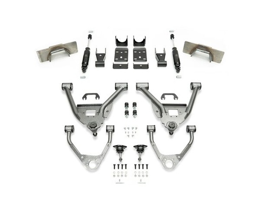[IHC-GM0713CK-57SCW] 2007-2016 GM1500 (CAST) 5/7 LOWERING KIT SINGLE CAB W/ WELD ON C-NOTCH