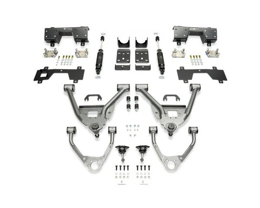 [IHC-GM0713CK-57CC] 2007-2016 GM1500 (CAST) 5/7 LOWERING KIT EXTENDED/CREW CAB  W/ BOLT ON C-NOTCH