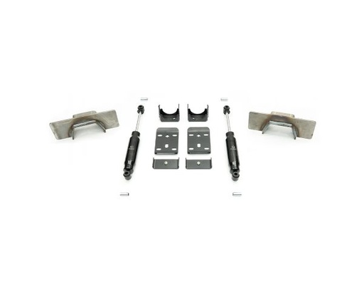 [IHC-GM0718RK-67W] 2007-2018 GM1500 6" SINGLE CAB|7" EXTENDED/CREW CAB  REAR LOWERING KIT W/ WELD ON C-NOTCH