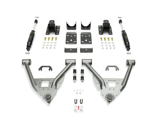 [IHC-GM1418CK-35CC] 2014-2018 GM1500 (ALUMINUM/STAMPED) 3/5 LOWERING KIT EXTENDED/CREW CAB